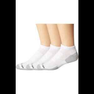 Drymax Women's Walking Mini Crew 3-Pair Pack White/Gray